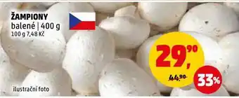 Penny Market Žampiony nabídka