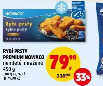 Penny Market Rybí prsty nabídka