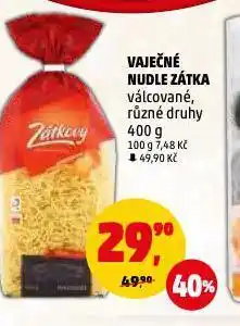 Penny Market Vaječné nudle nabídka