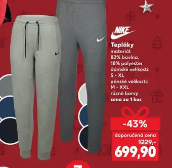 Kaufland Tepláky nabídka