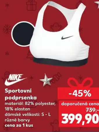 Kaufland Sportovní podprsenka nabídka