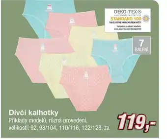 Kik Dívčí kalhotky nabídka
