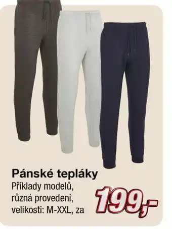Kik Pánské tepláky nabídka