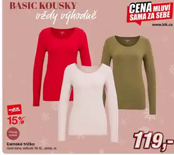 Kik Dámské tričko nabídka