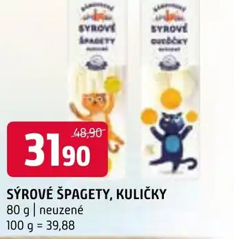 Terno SÝROVÉ ŠPAGETY, KULIČKY nabídka