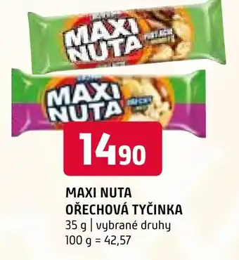 MAXI NUTA OŘECHOVÁ TYČINKA