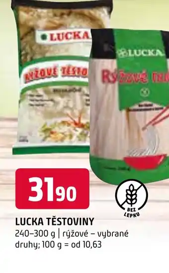 Terno LUCKA TĚSTOVINY nabídka