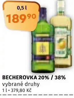 Terno BECHEROVKA 20% / 38% nabídka