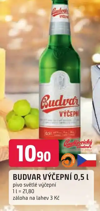 Trefa BUDVAR VÝČEPNÍ 0,5 L nabídka