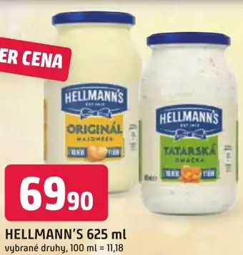Trefa HELLMANN'S 625 ml nabídka