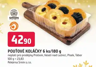 Trefa POUŤOVÉ KOLÁČKY 6 ks/180 g nabídka