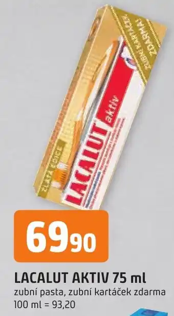 Trefa LACALUT AKTIV 75 ml nabídka