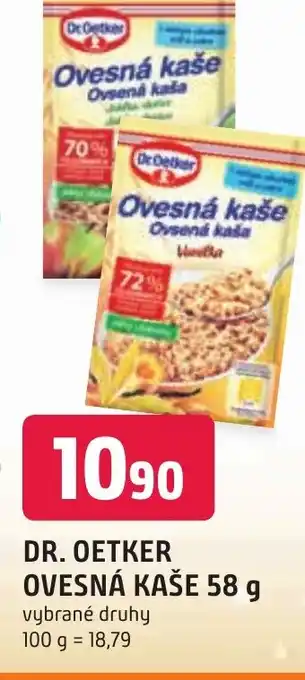 Trefa DR. OETKER OVESNÁ KAŠE 58 g nabídka