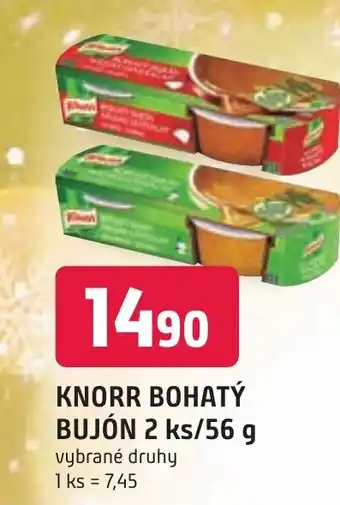 Trefa KNORR BOHATÝ BUJÓN 2 ks/56 g nabídka