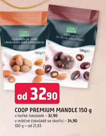 Trefa COOP PREMIUM MANDLE 150 g nabídka
