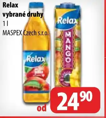 Partner Maloobchodní síť Relax vybrané druhy nabídka