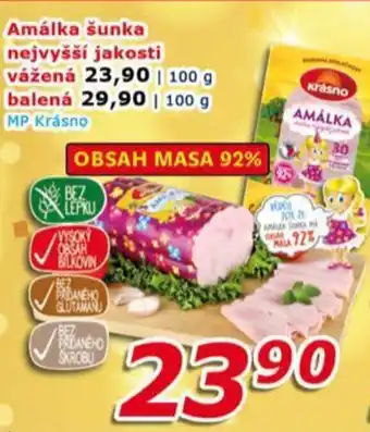 ESO MARKET Amálka šunka nejvyšší jakosti nabídka