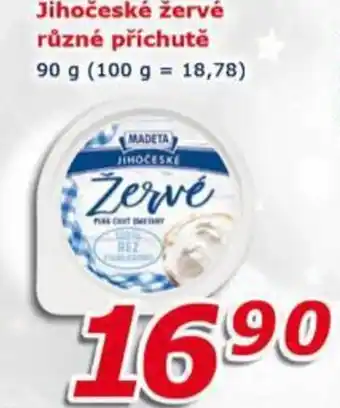 ESO MARKET Jihočeské žervé různé příchutě nabídka