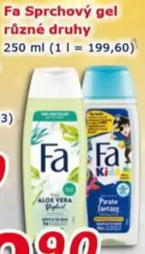 ESO MARKET Fa Sprchový gel různé druhy 250 ml nabídka