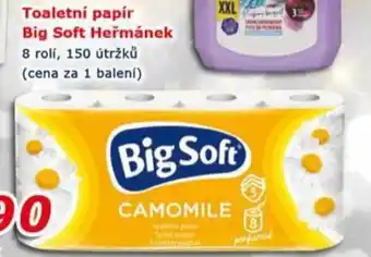 ESO MARKET Toaletní papír Big Soft Heřmánek nabídka