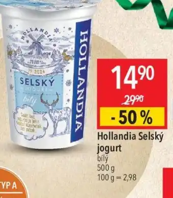 Globus Hollandia Selský jogurt nabídka