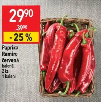 Globus Paprika Ramiro červená nabídka