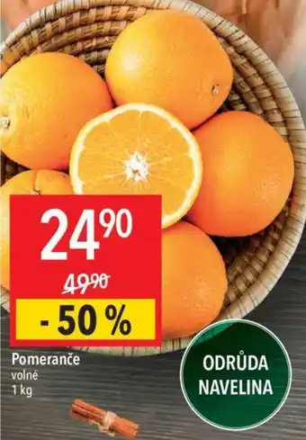 Globus Pomeranče nabídka