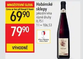 Globus Habánské sklepy nabídka