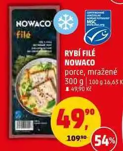 Penny Market Nowaco rybí filé porce, mražené, 300 g nabídka