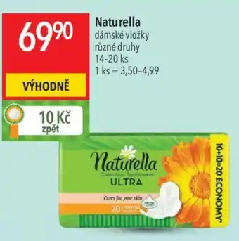 Globus Naturella dámské vložky nabídka