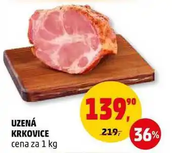 Penny Market Uzená krkovice, 1 kg nabídka