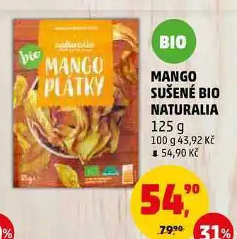 Penny Market Mango sušené bio naturalia, 125 g nabídka