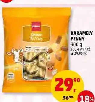 Penny Market Karamely penny, 300 g nabídka