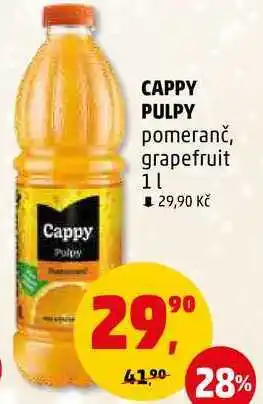 Penny Market Cappy pulpy pomeranč, 1 l nabídka