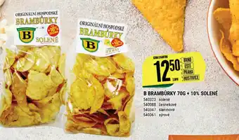 Tamda Foods B BRAMBŮRKY 70G + 10% SOLENÉ nabídka