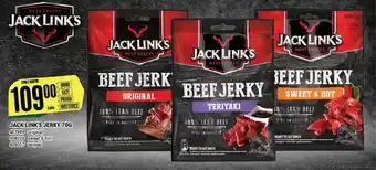 Tamda Foods JACK LINK'S JERKY 70G nabídka