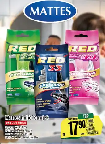 Tamda Foods Mattes holící strojek nabídka