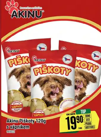 Tamda Foods Akinu Piškoty 120g s vápníkem nabídka