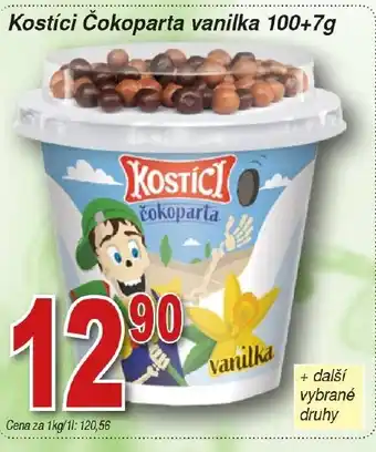 Hruška Kostíci Čokoparta vanilka 100+7g nabídka