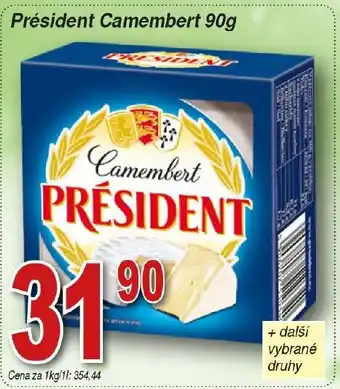 Hruška Président Camembert 90g nabídka