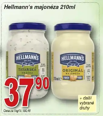 Hruška Hellmann's majonéza 210ml nabídka