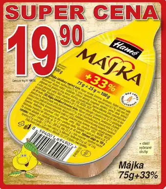 Hruška Májka 75g+33% nabídka