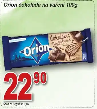 Hruška Orion čokoláda na vaření 100g nabídka