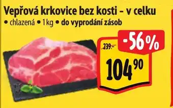 Albert Vepřová krkovice bez kosti – v celku nabídka