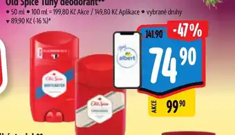 Albert Old Spice Tuhý deodorant nabídka