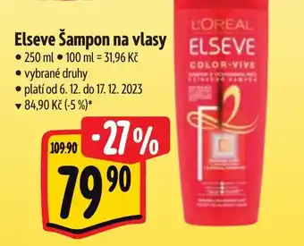 Albert Elseve Šampon na vlasy nabídka