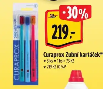 Albert Curaprox Zubní kartáček nabídka