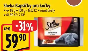 Albert Sheba Kapsičky pro kočky nabídka