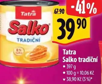 Albert Tatra Salko tradiční nabídka