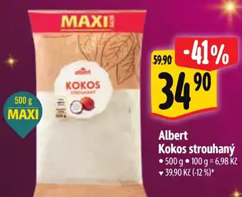 Albert Albert Kokos strouhaný nabídka